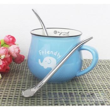 12pcs Bundle Stainless Steel Bombillas for Yerba Mate