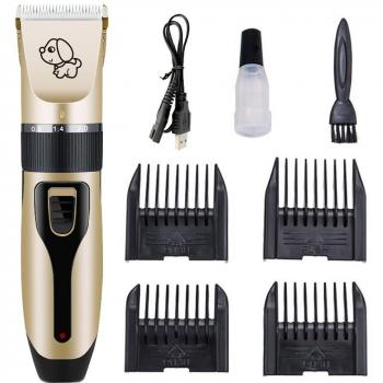 Tondeuse pour animaux silencieuse avec chargeur USB