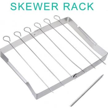 Folding Stainless Steel Mini Grill Rack