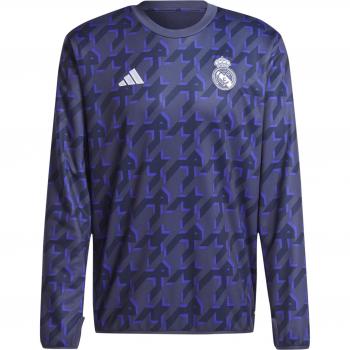 Camiseta Prepartido Real Madrid 23/24 con Logo adidas