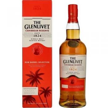 Whisky single malt Glenlivet Caribbean Reserve 0,7L