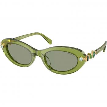 Swarovski SK6042 Green Acetate Sunglasses for Women – Size 53