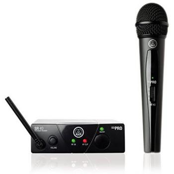 AKG WMS40 Mini Vocal ISM2 Sistema Mic Wireless Gelato 864,375 MHz