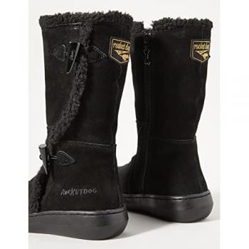 Rocket Dog Botas de Ante Negra Slope