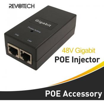 Ethernet POE Injector 10/100/1000Mbps 48V 0.5A