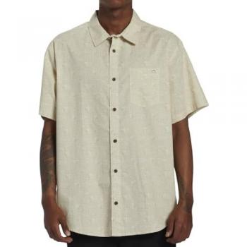 Billabong Camicia Casual A Maniche Corte Sundays Mini Sabbia S