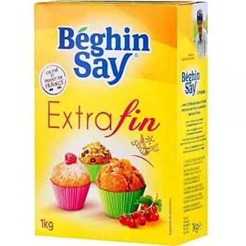 Sucre Extra Fin pour Pâtisserie, 1kg
