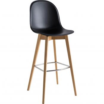 Connubia Lederstuhl Academy W in Schwarz