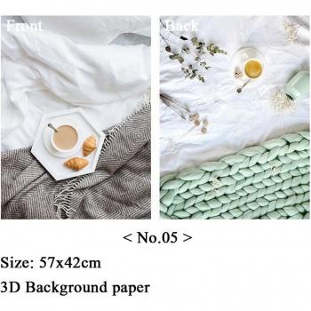 3D Photography Backdrop for Food and Toiletries