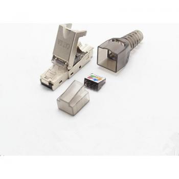 Tête en Cristal RJ45 10 Gigabit Cat6a