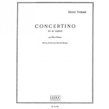 Concertino En Mi Majeur Pour Flûte Et Orchestre Flûte Et Piano