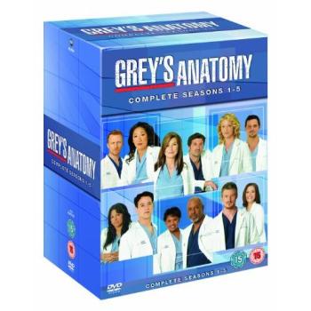 Coffret multi‑DVD « Grey's Anatomy : Série 1 à 5, collection complète »