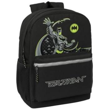 Batman Spielzeug-Rucksack – Kinderrucksack, 18 l, Schwarz