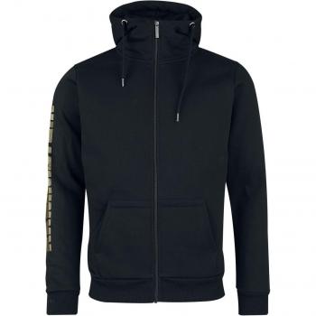 Rammstein Men's Zip Hooded Jacket in Black (S-3XL)