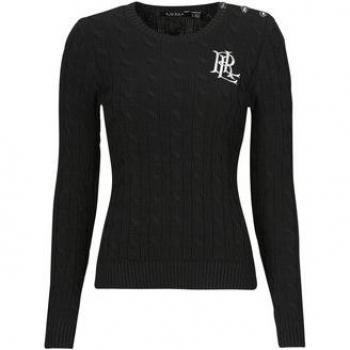 Pull noir col rond femme Lauren Ralph Lauren