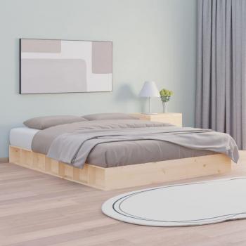 Marco redondo 200x200 cm en madera maciza