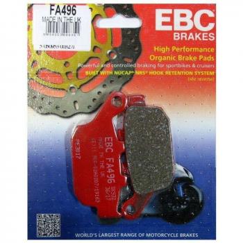 CBR 250 R EBC Plaquette Arrière Compat Organe