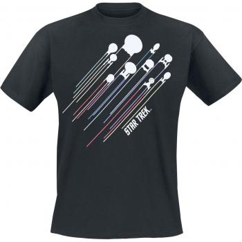 NCC‑1701 Black Fleet Tee – Men’s S‑XXL