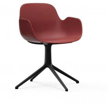 Fauteuil Pivotant Rouge Taille Unique Normann Copenhagen