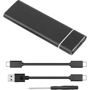 Funda exterior SSD M.2 compatible con USB 3.1 a M.2 NGFF