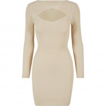 Urban Classics Abito in maglia sabbia