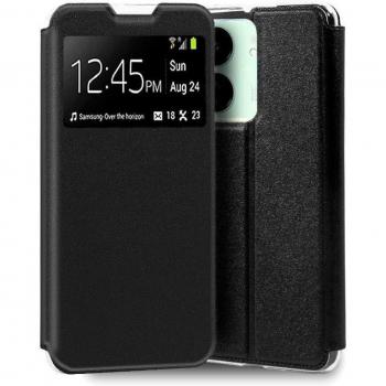 Funda Flip para Xiaomi Redmi 13C/Poco C65 Color Negro