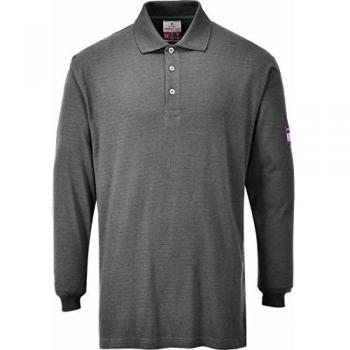 Portwest Polo de sécurité FR antistatique, Taille XL, Gris