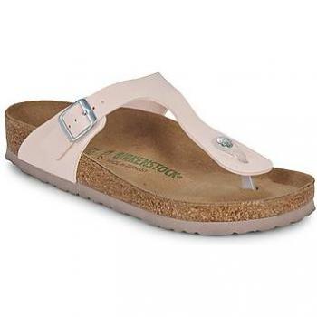 Birkenstock Gizeh Vegan Pink Birko-Flor Flip Flops/Sandals