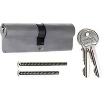 ERA 6 Pin Euro Cylinder Lock with Thumbturn Satin Nickel 35/35
