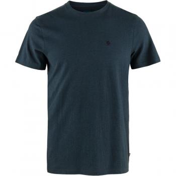 Fjällräven Männer T-Shirt aus Hanfmischung Dunkelblau S