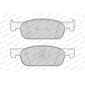 FERODO FDB4907 Kit pastiglie freni