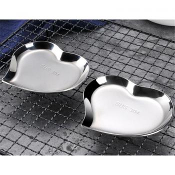 Set de 2 Platos de Condimentos y Salsa, Diseño Romántico