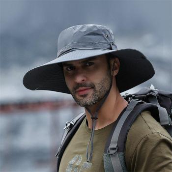 Breathable Mesh Cowboy Bucket Hat for Men