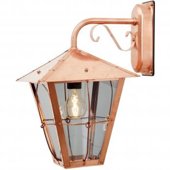 Konstsmide Fenix Outdoor Wall Light in Copper