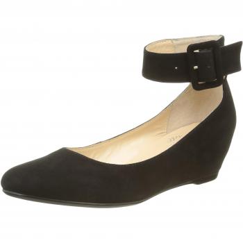 JB Martin 1 Grapa H16, Ballerines Femmes, Noir (Chevre Velours Noir), 37 EU