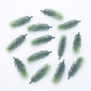 10pcs Pine Needle Artificial Floral Arrangements