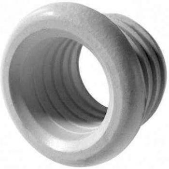 Drain Waste Pipe Rubber Adapter Reducer White 50mm 40mm to 32mm