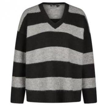 MARC AUREL V-Ausschnitt-Pullover