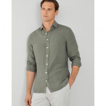 Camisa Manga Larga Hackett Hm309744 Gris