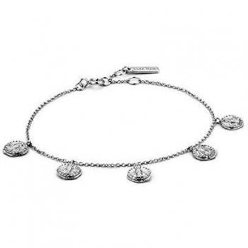 Ania Haie Pulsera Coins Plata Esterlina 925 AH-B009-01H