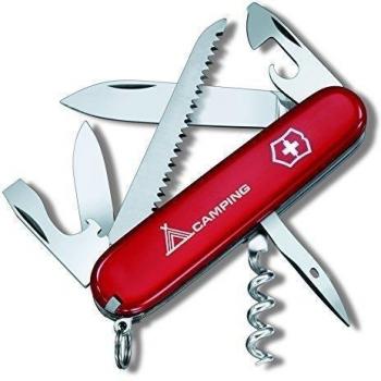 Messer de campaña Victorinox con pictograma en rojo