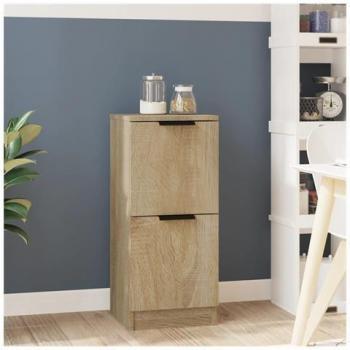 Buffet Épuré en Bois d'Ingénierie 30x30x70 cm
