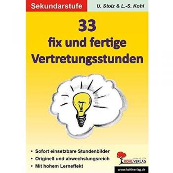 Ulrike Stolz 33 Fix Und Fertige Vertretungsstunden; Sekundarstufe