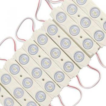 100pcs Waterproof 12V LED Module 3 LEDs for Advertising