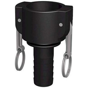 Raccord Camlock Femelle 1'' avec embout cannelé gauche de 1''1/4