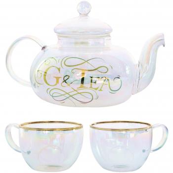 Elegant Gin and Tonic Set for Her with Glasses