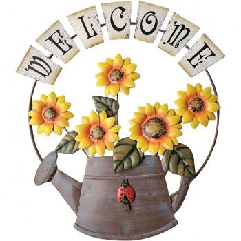 Handcrafted Metal Door Sign