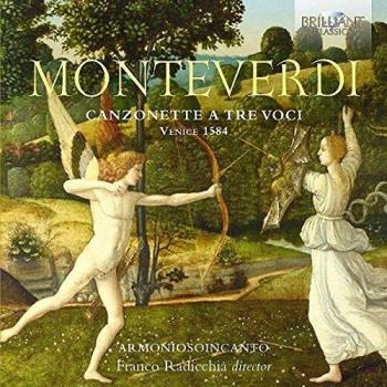 Monteverdi: Canzonette A Tre Voci Venice 1584