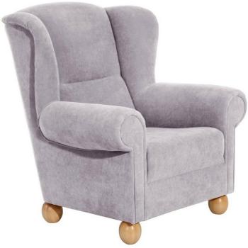 Ohrensessel Monarch Silber Made in Germany