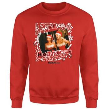 Red “Mean Girls” Jingle Bell Rock Xmas Sweater (Large)